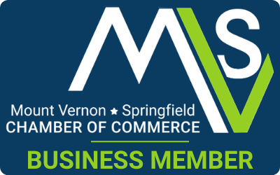 Mount Vernon Springfield Chamber of Commerce Member badge